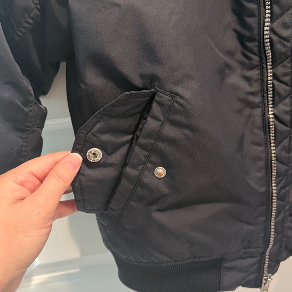 Converse Black Jacket with Logo - Picture 7 of 10